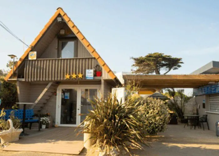 Mobil Avec Terrasse Pour 3 Personnes - Api-1-52-691 キャンプ場 *